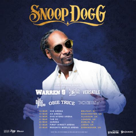 Snoop dogg tour setlist 2023 - Snoop Dogg setlist from The Trusts Arena in Auckland, New Zealand on Mar 11, 2023 with D12, Obie Trice, Warren G, and ... Snoop Dogg Confirms High School Reunion Tour 2023 With Wiz Khalifa, ...
